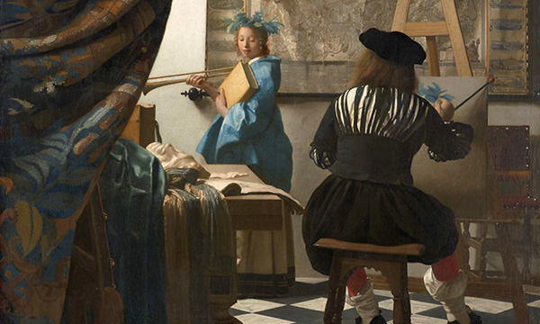 Vermeer - De allegorie van het schilderen